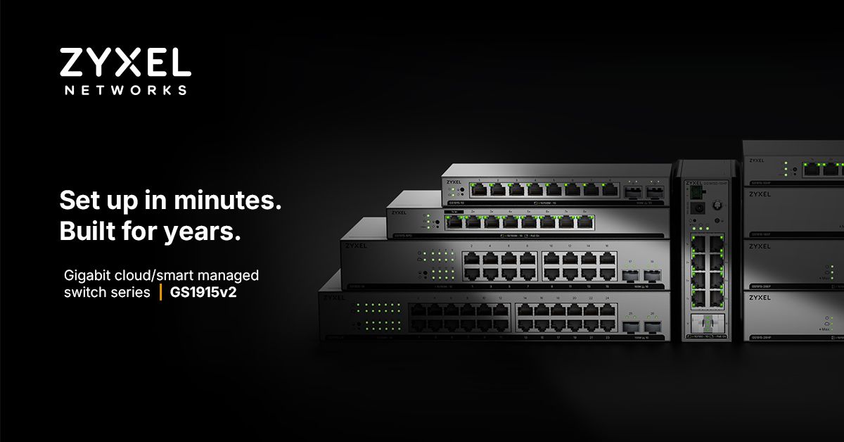 Zyxel GS1915v2 switch range targets small-business installations